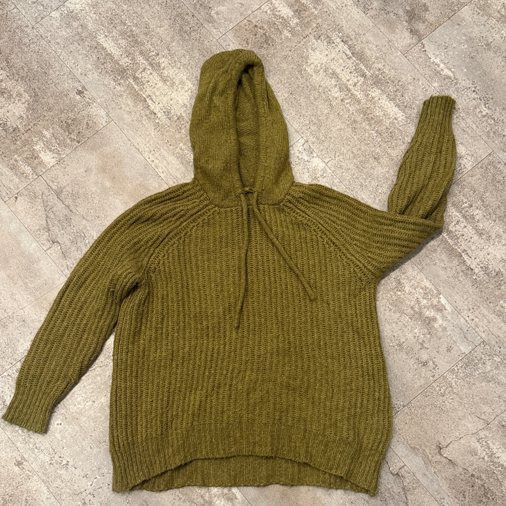 Aerie Sage Green wool-blend sweater